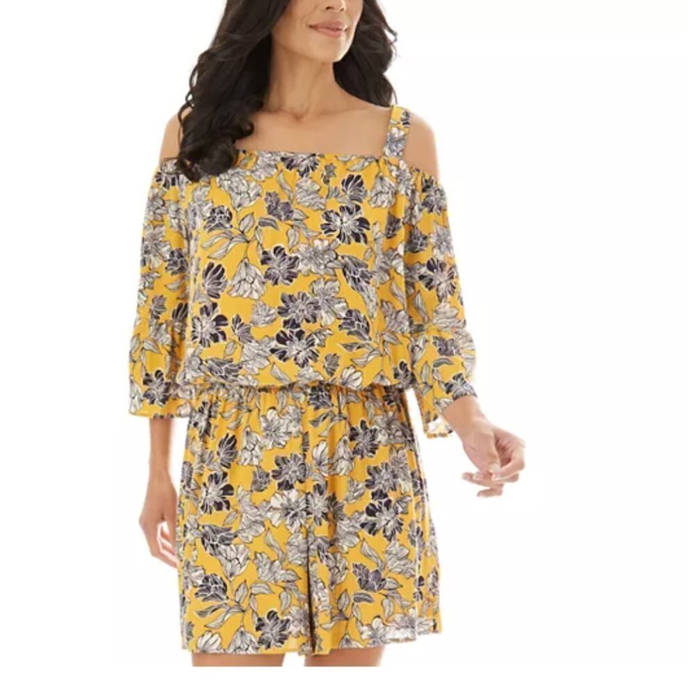 Women's Apt. 9 Peasant Off Shoulder Romper